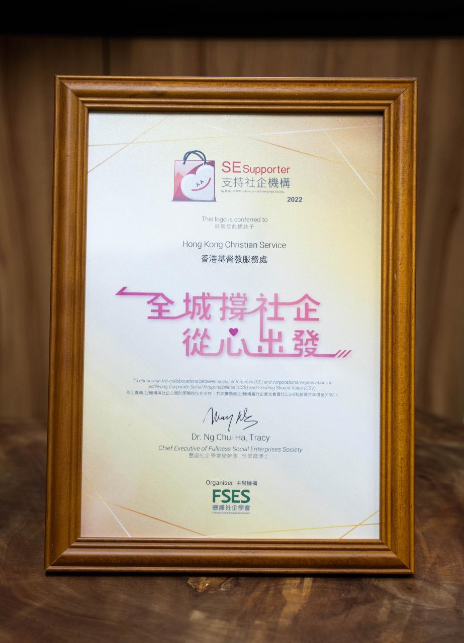  SE Supporter Award